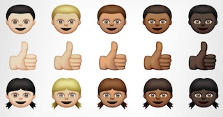 Apple racially diverse emoji