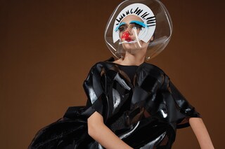 Isamaya Ffrench + Junya Watanabe Pressure Space, Dazed