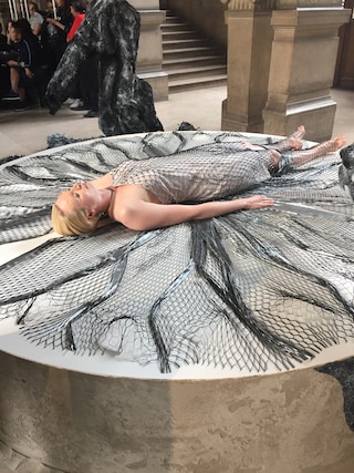 Gwendoline Christie at Iris van Herpen SS16