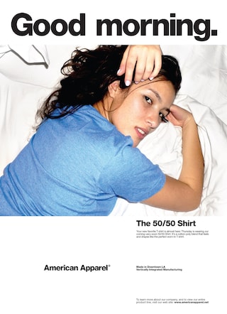American Apparel 50 50 Shirt