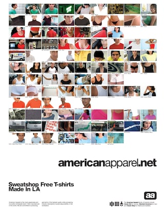 American Apparel Online Ad 2002