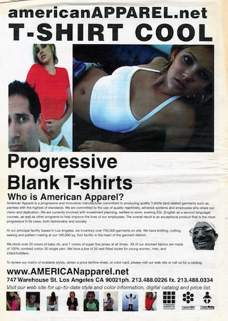 American Apparel Ad
