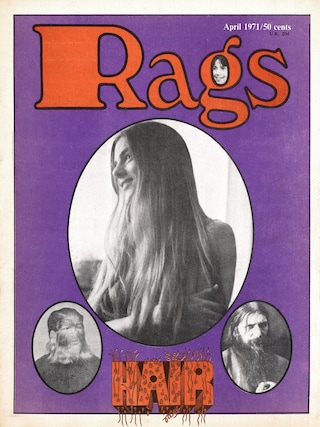 Rags Magazine Cover, Issue 11 1971