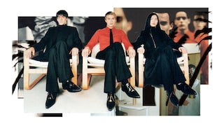 Raf Simons A to Z collages