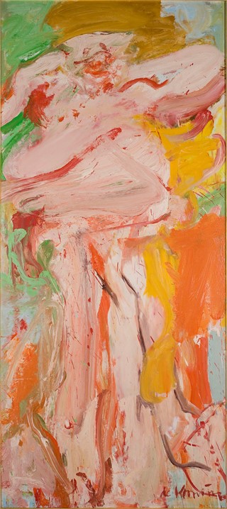 Willem De Kooning, “Woman Springs” (1966)