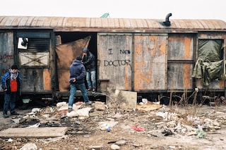 Refugees Belgrade January 2017