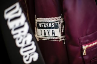 zayn x versus donatella versace bella hadid collab