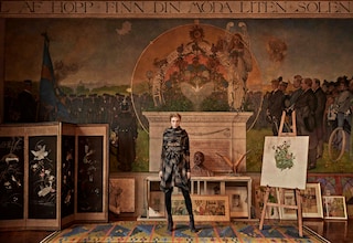 high aw17 campaign knitwear sweden claire campbell 