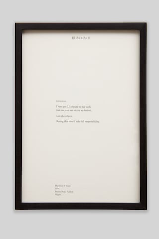 Marina Abramović: Early Works 