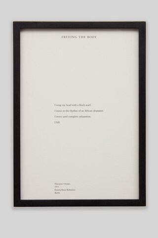 Marina Abramović: Early Works 