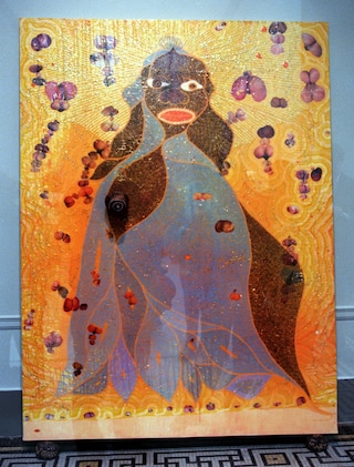 Chris Ofili “The Holy Virgin Mary”