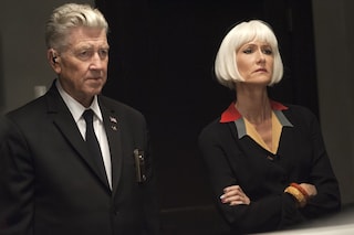 David Lynch and Laura Dern in 'Twin Peaks: The Return'