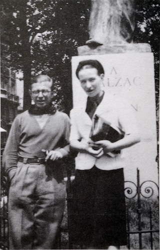 Jean-Paul Sartre and Simone de Beauvoir