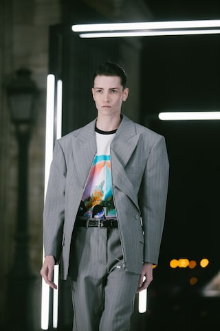 Krow model Louis Vuitton Spring Summer 2019 trans model