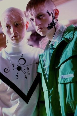 Xander Zhou sent clones and genetically modified humans out at LFWM ...