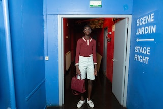 Backstage at Telfar SS20 4