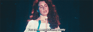 Lana Del Rey Daddy gif 