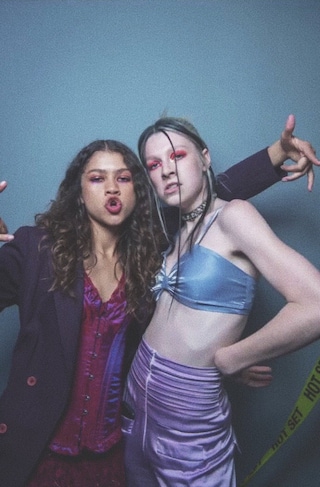 Zendaya and Hunter Schafer, Euphoria