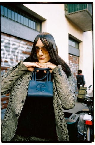 Yu Fujiwara – Milan AW20 Menswear telfar shopping bag