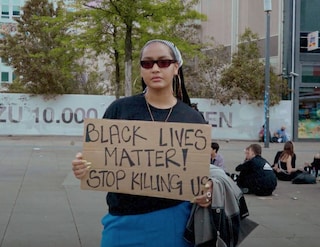 Black Lives Matter Berlin protest