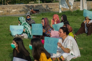 Julie Khan protest