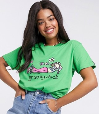 Bang on the Door Groovy Chick Daisy Street ASOS
