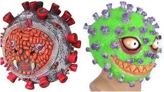 Coronavirus Halloween masks, Amazon
