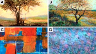 Human vs AI artworks