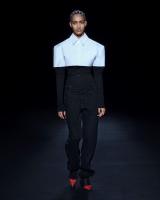 Mugler SS21 collection, Casey Cadwallader
