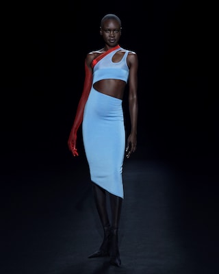 Mugler SS21 collection, Casey Cadwallader