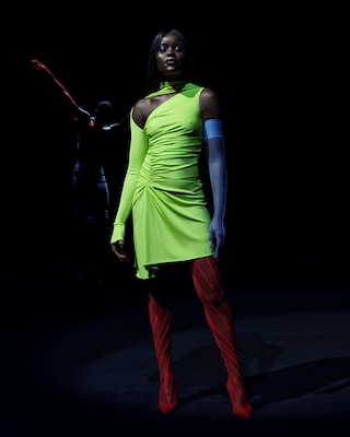 Mugler SS21 collection, Casey Cadwallader