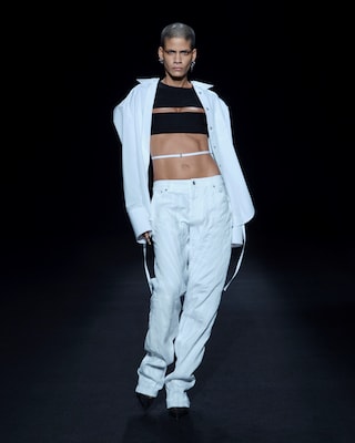 Mugler SS21 collection, Casey Cadwallader