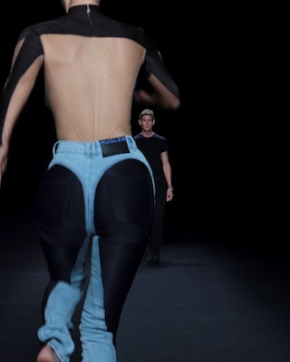 Mugler SS21 collection, Casey Cadwallader