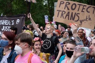 trans youth protest