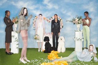 Lotta Volkova and Jean Paul Gaultier collaboration