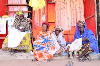 Chanel Le 19M Exhibition in Dakar Senegal 