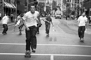 Full Bleed - Crew pushing, by Mike O’Meally, 2001