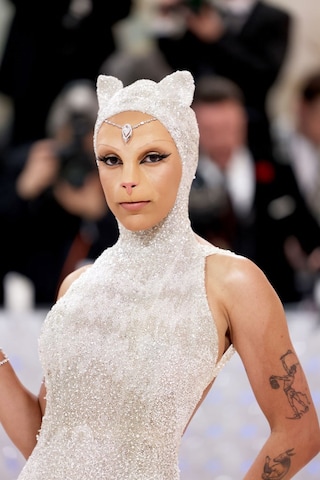 Doja Cat Choupette the Cat Met Gala 2023