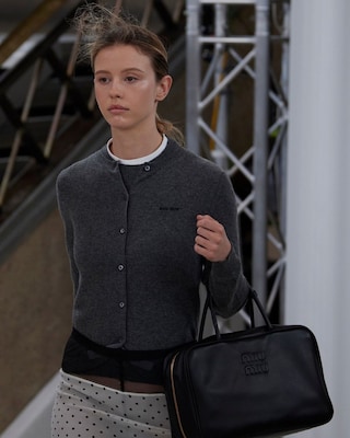 Miu Miu mia goth frizzy hair