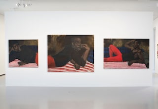Paintings Lynette Yiadom-Boakye Bourse de Commerce Paris