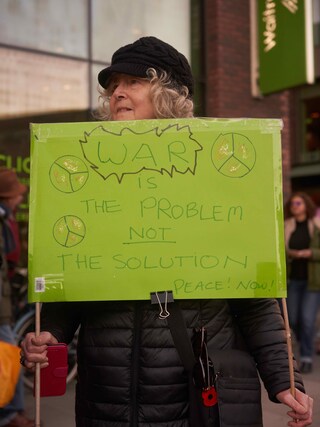 The pro-Palestine in London on 11 November 2023