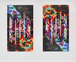 Rachel Maclean, “!step on no petS Step on no pets!” (2021)