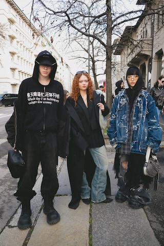 Milan fashion week mfw aw24 street style photography 