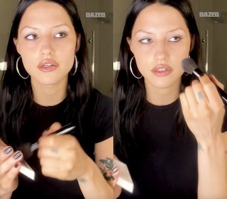 Gabbriette makeup tutorial eyebrows