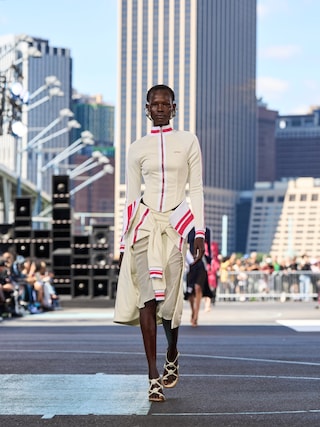 OFF-WHITE SS25 LOOK 1 Ib Kamara