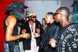 h&amp;m paris pop up party paris fashion week 