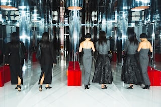 h&amp;m paris pop up party paris fashion week 