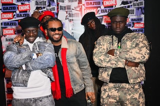 Pa Salieu and Hasani at The Dazed 100 Party In Lon