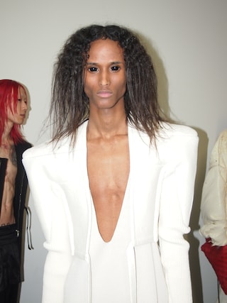 Rick Owens AW25 men’s backstage