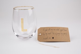 L Initial Glass